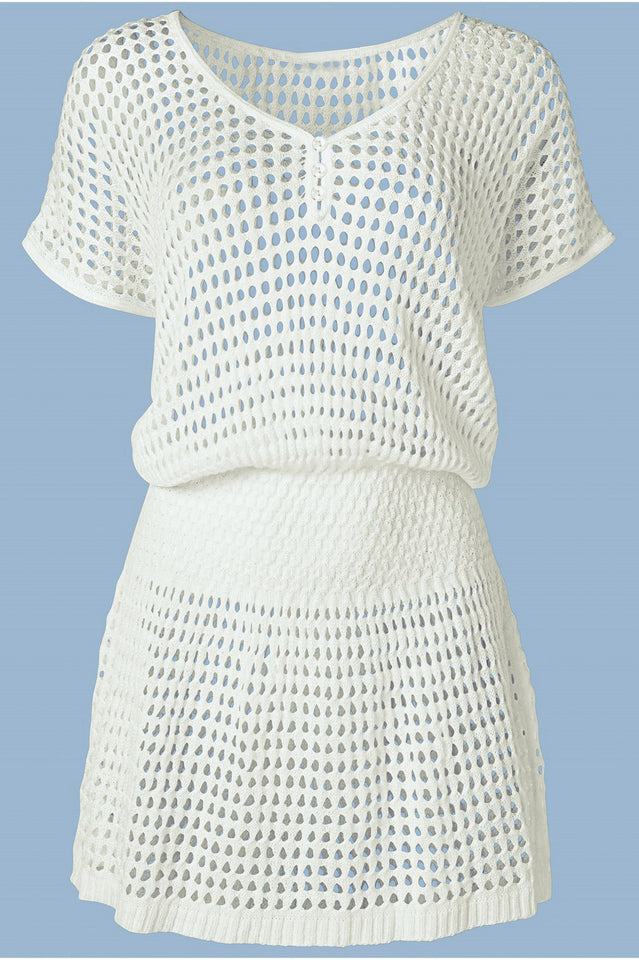 Crochet Tunic Cover Up for Effortless Style