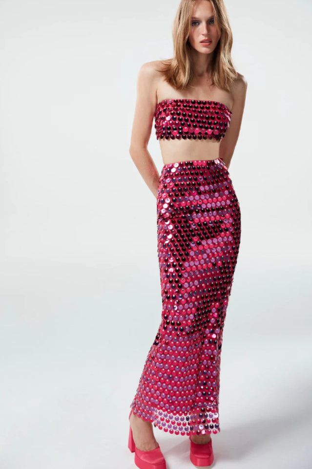 Sereena Sequins Set - Dazzling Evening Ensemble