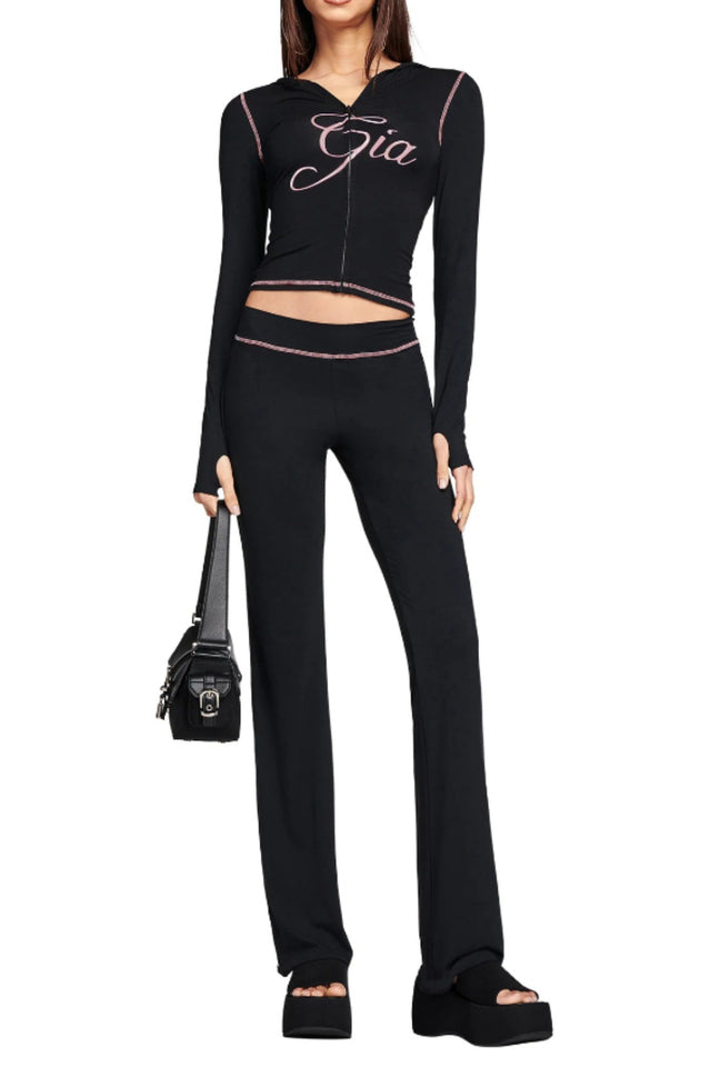 Blare Hoodie and Bodycon Trackpant Set