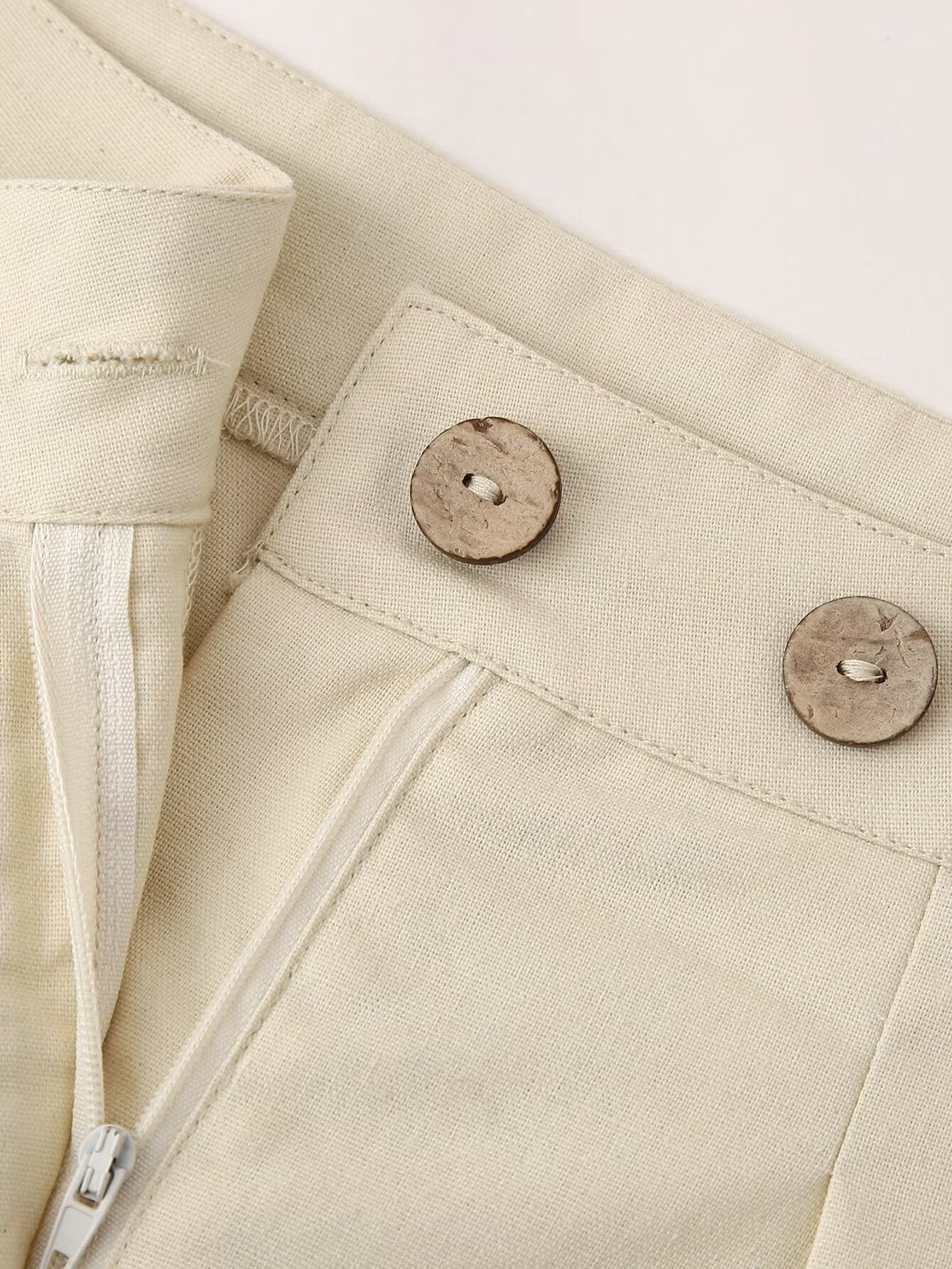 Linen Vest Shorts Matching Set for Summer Style