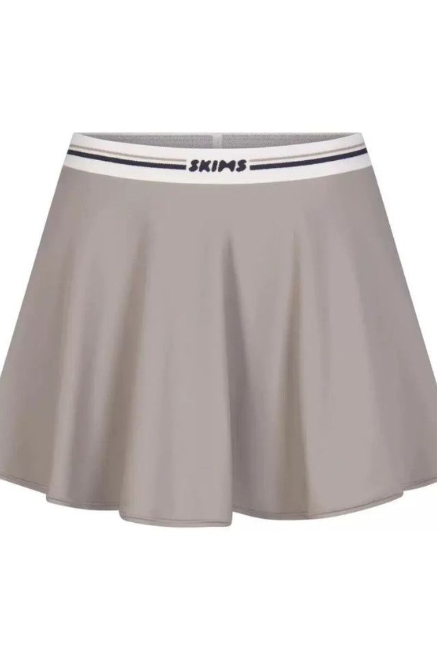 Sporty Logo Skort Set with Pocketed Undershorts