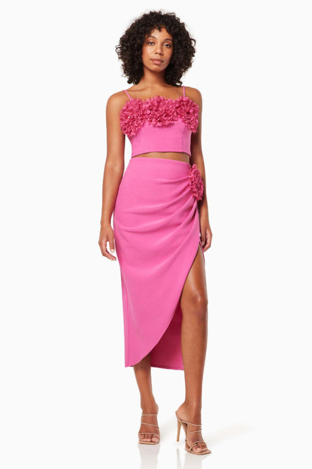 High-Waisted Fitted Prisca Skirt Set