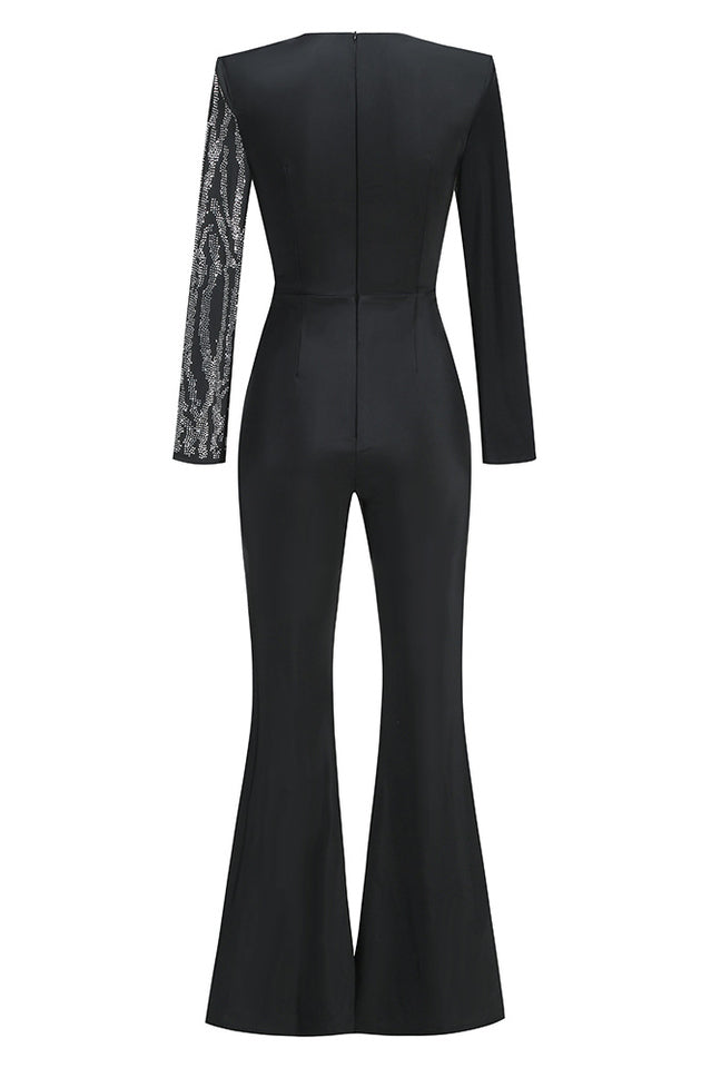 Isadora Two Pieces Sets - Rhinestone Jumpsuit