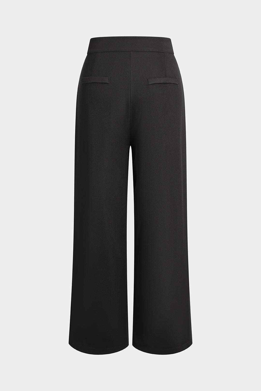 Ruched Strappy Pocket Wide Leg Trousers