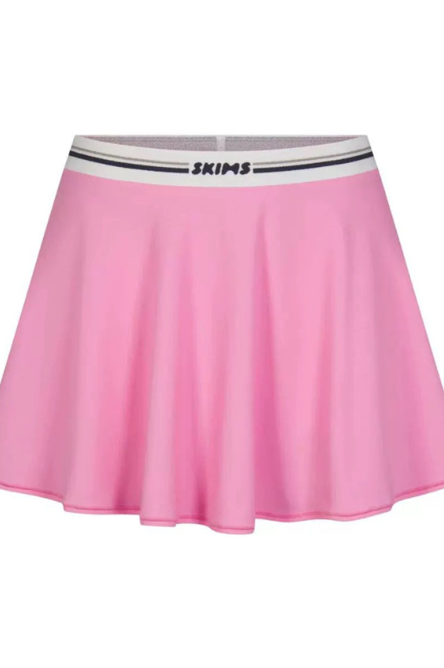 Sporty Logo Skort Set with Pocketed Undershorts