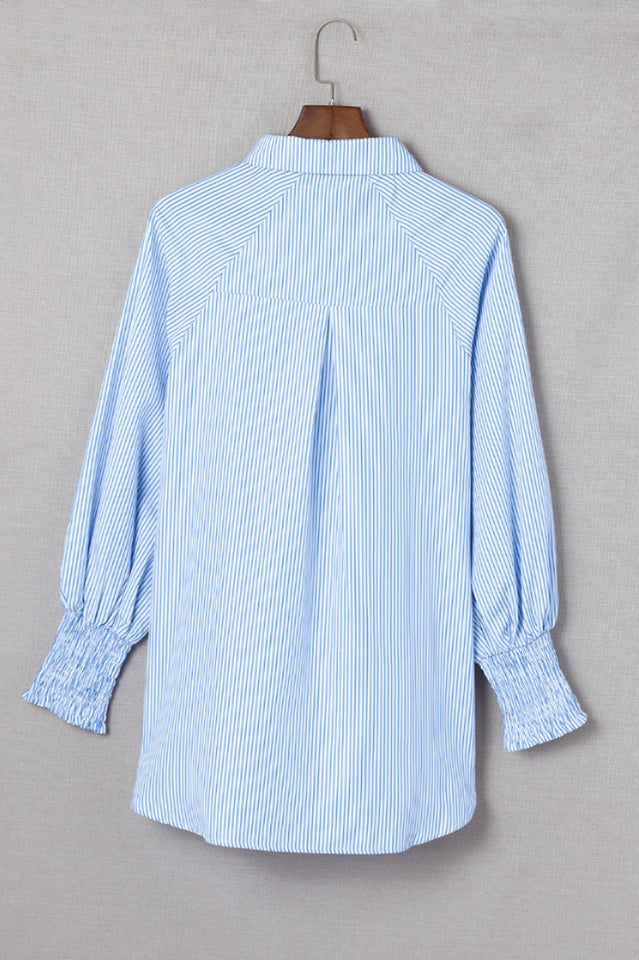 The Rhodes Blouse - Oversized Lantern Sleeve Top