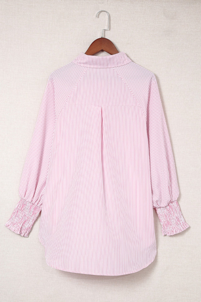 The Rhodes Blouse - Oversized Lantern Sleeve Top