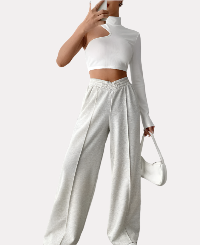 Loose Casual Wide-Leg Trousers for Effortless Style