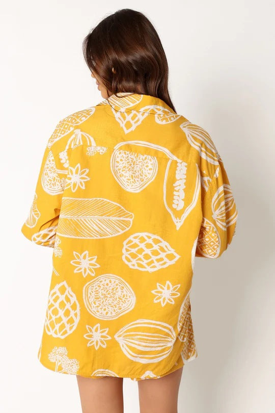 Fruit Printed Summer Coords Set