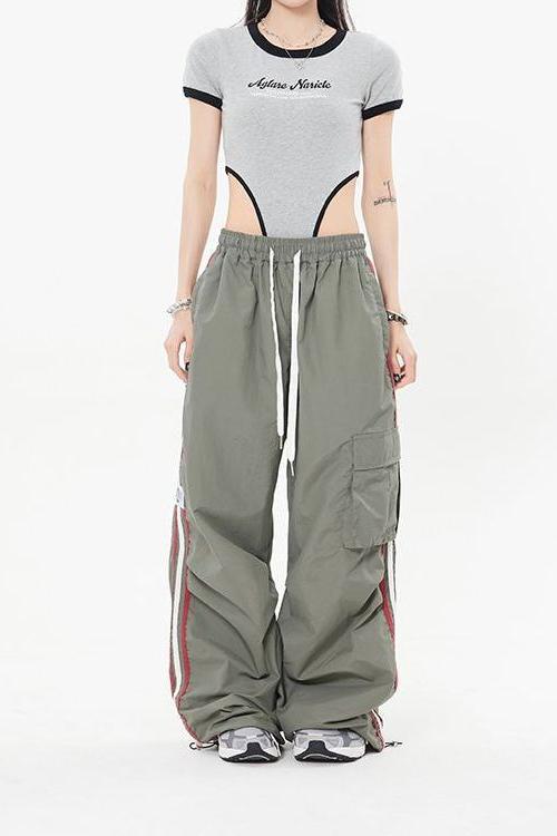 Hip-Hop Street Wide-Leg Pants for Effortless Style