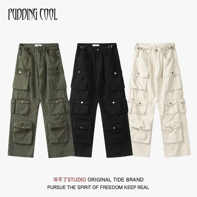 Multi-Pocket Loose Cargo Pants for Everyday Adventure