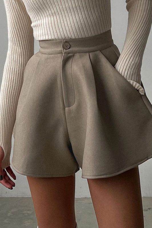 Casual A-Line Skirt Shorts for Effortless Style