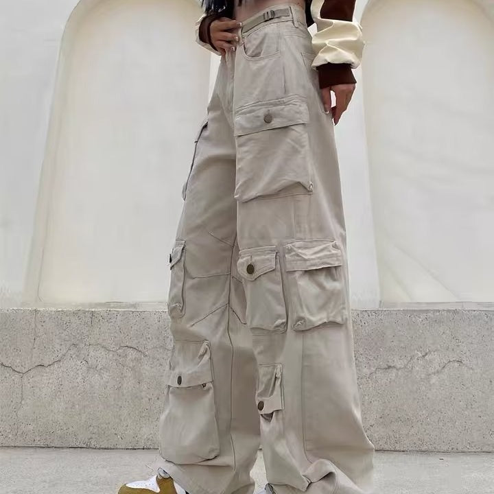 Multi-Pocket Loose Cargo Pants for Everyday Adventure