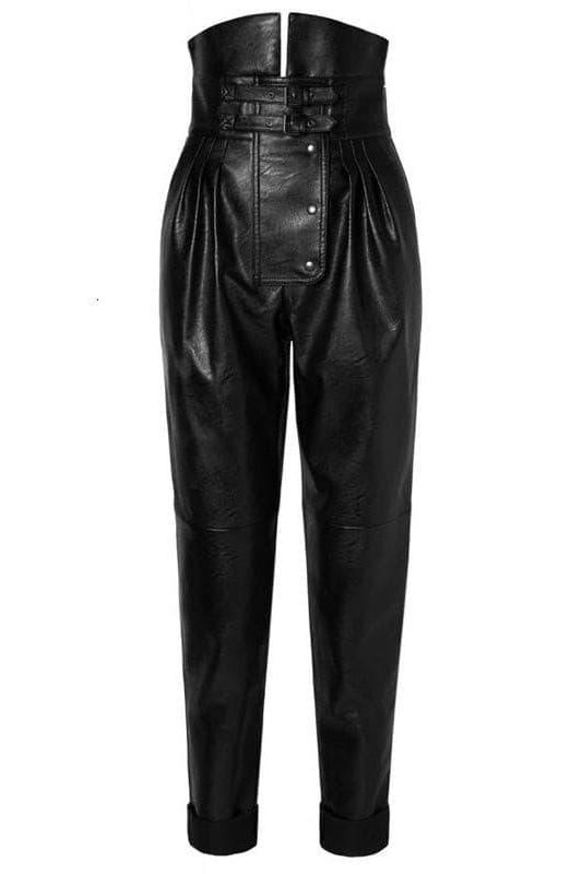 Waist All-Match Long Straight Harem Pants