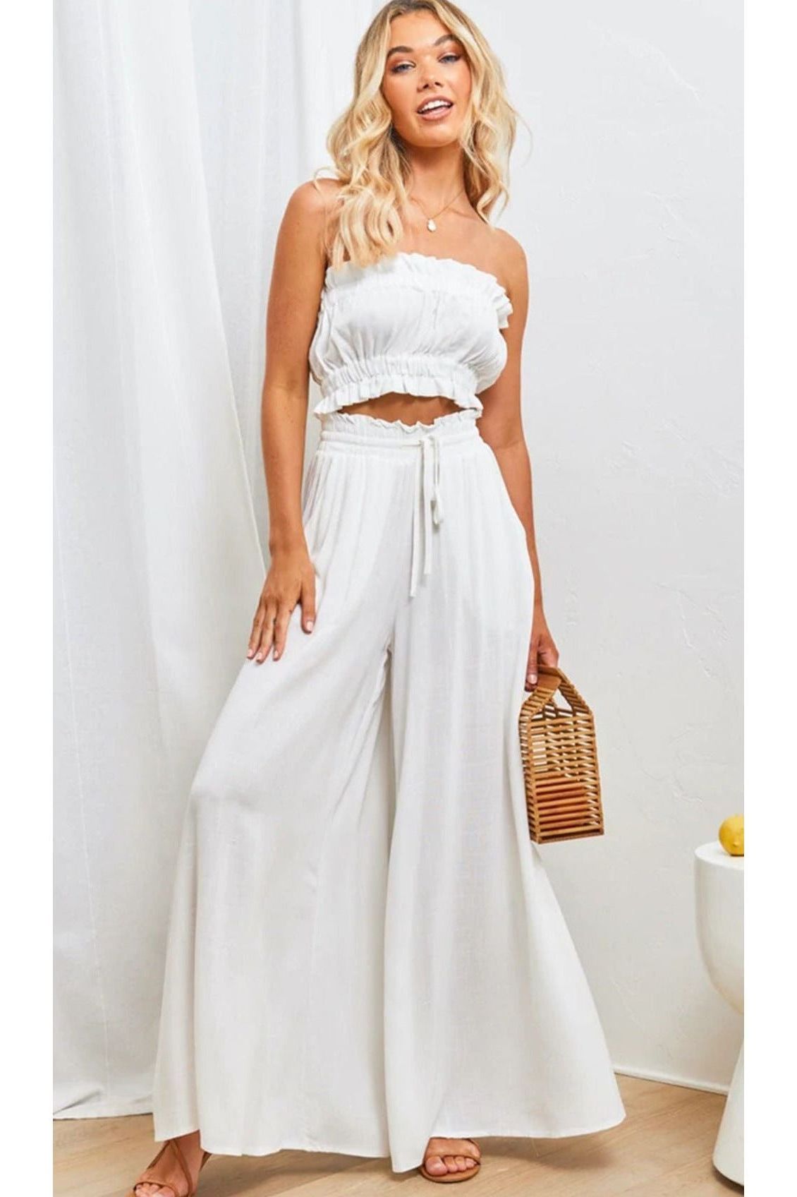 Casual Wide-Leg Loose Summer Pants for Effortless Style