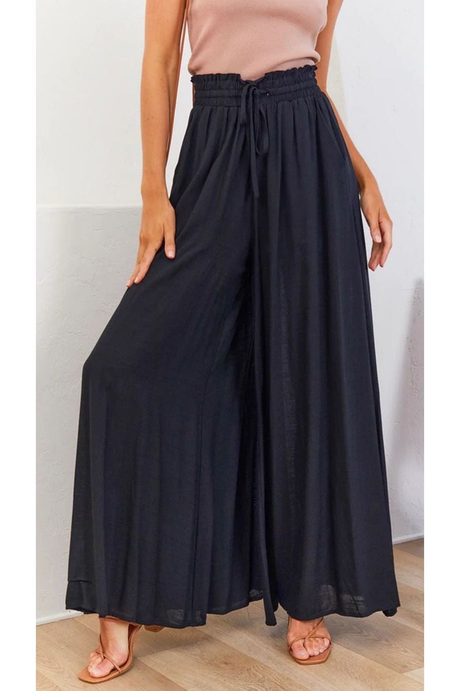 Casual Wide-Leg Loose Summer Pants for Effortless Style