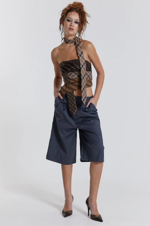 All Tied Up Wrap Around Corset Top