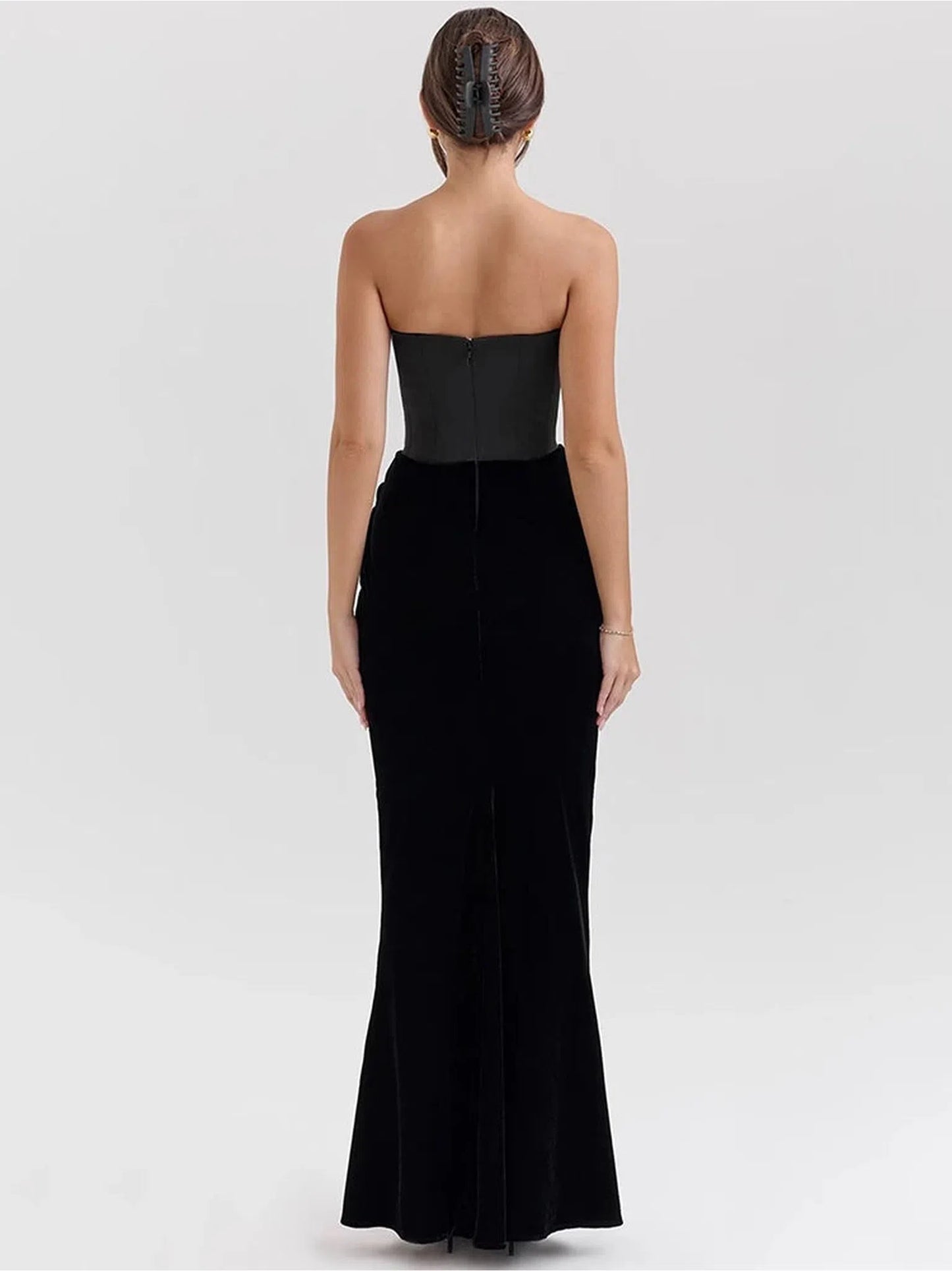 Elegant Off-Shoulder Backless Maxi Dress for Women