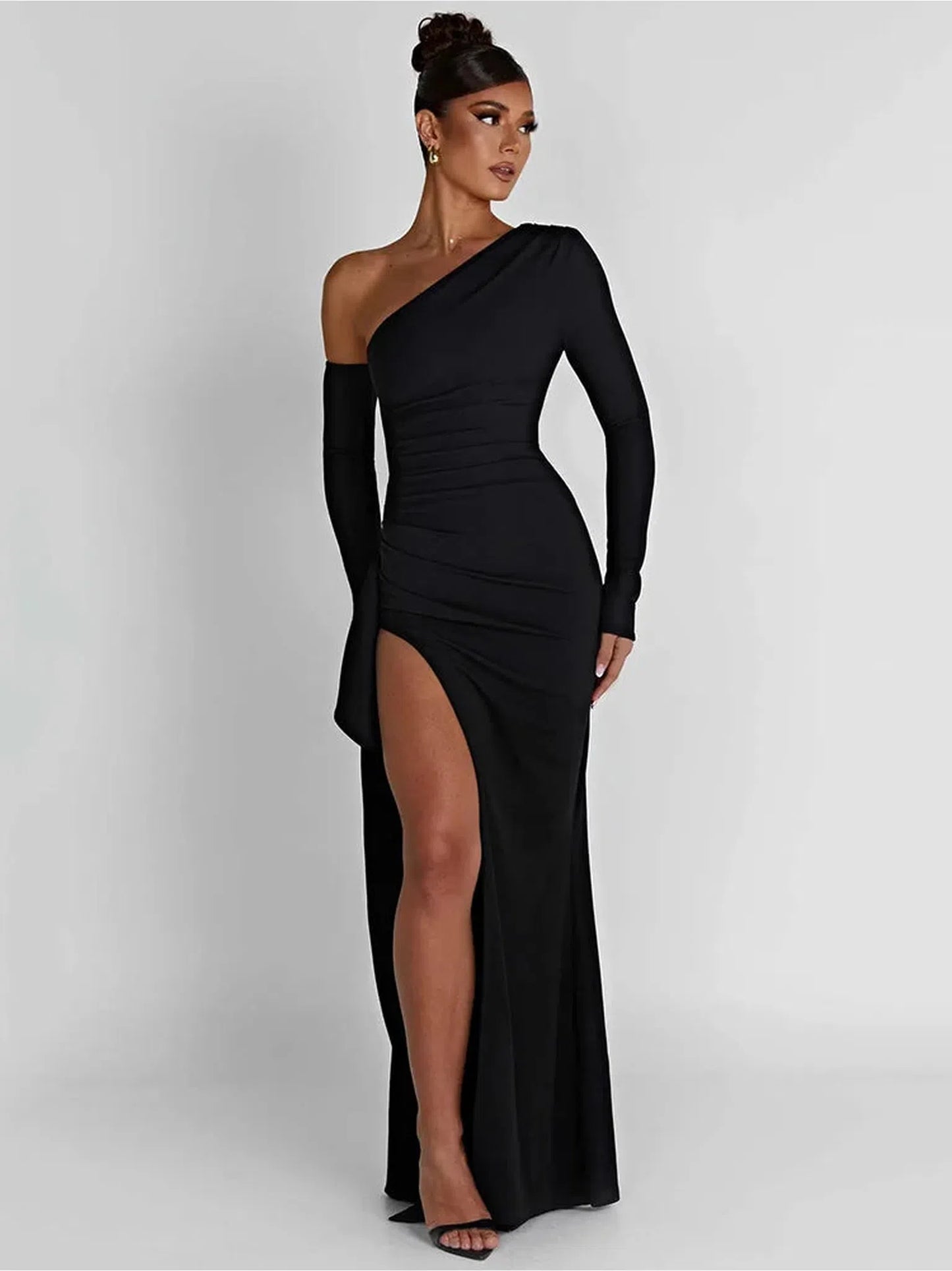 Thigh High Split Backless Maxi Dress for Women