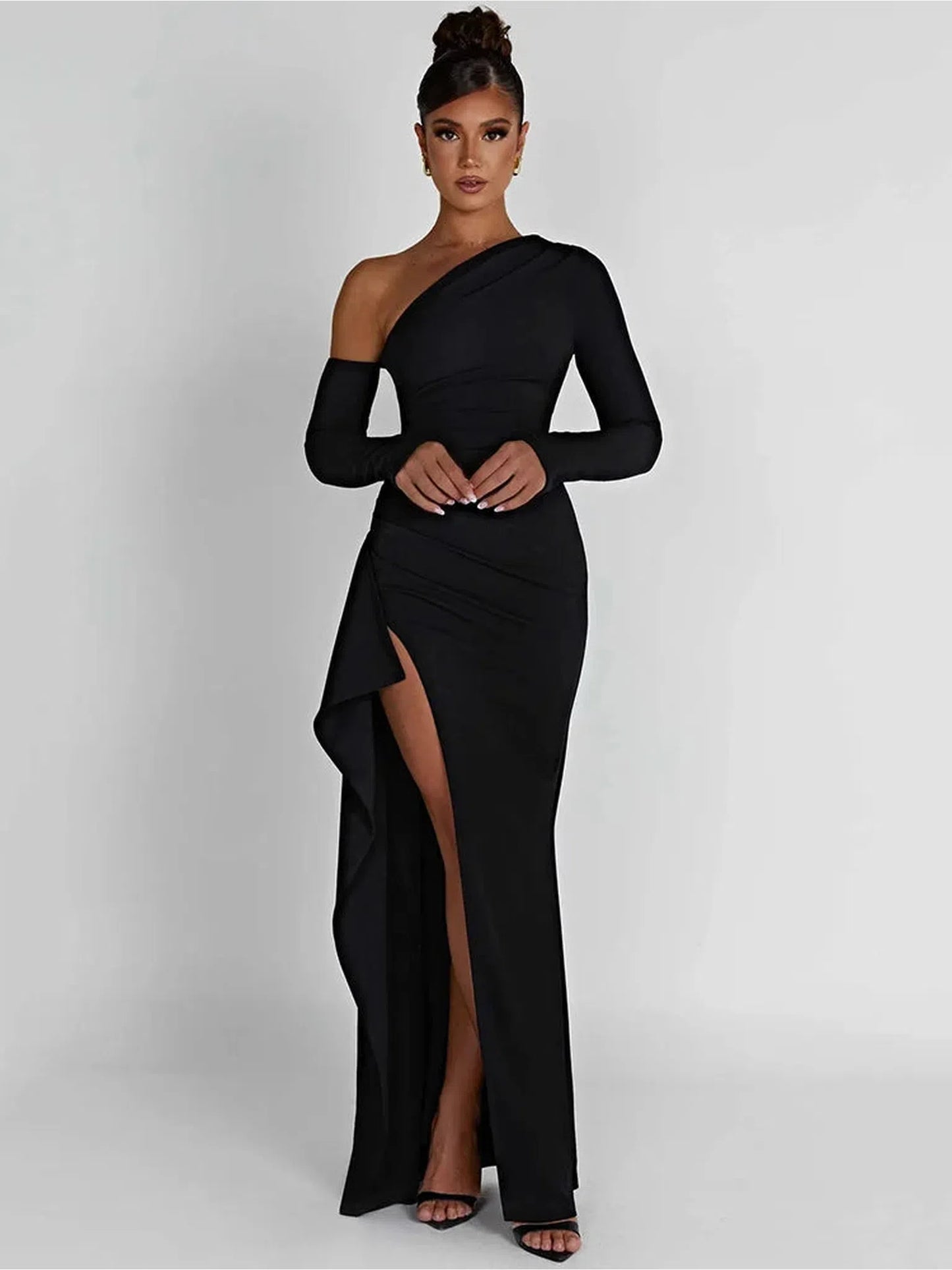 Thigh High Split Backless Maxi Dress for Women