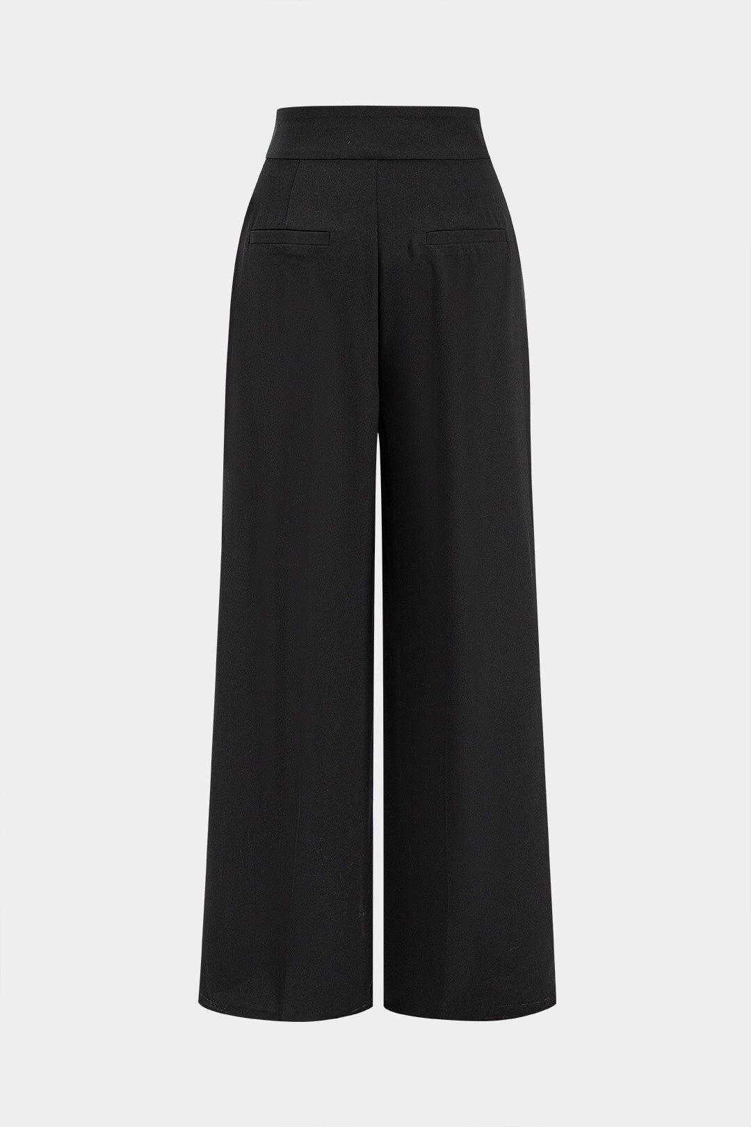 Twill Asymmetrical Trouser in Loose Fit